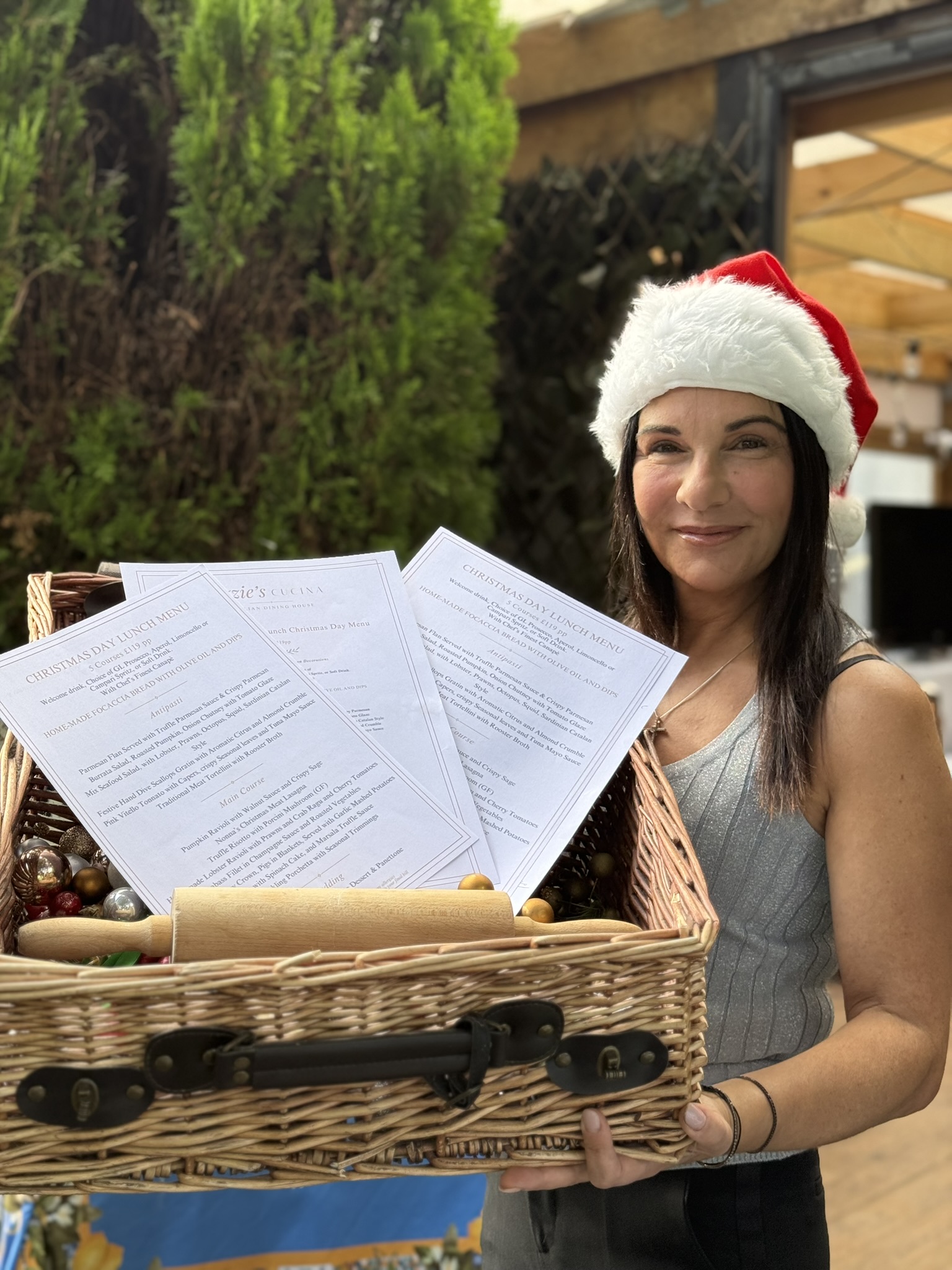 Christmas at Lizzie's celebration 1